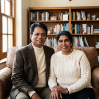 Rev. Ranga V P and Pastor Caroline Ranga